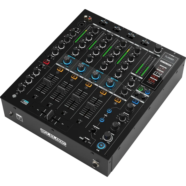 Alt view image 3 of 7 - Reloop RMX-95 Digital Club Mixer, Shure PG48, Laptop Stand, Tascam TH02, (3) XLR Cables Bundle