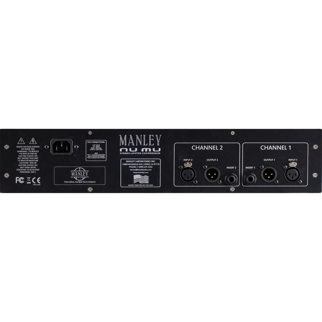 Alt view image 3 of 3 - Manley Nu Mu Stereo Compressor/Limiter