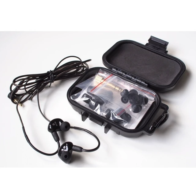 Alt view image 3 of 3 - Mackie MP-240 Hybrid Dual Driver In-Ear Headphones