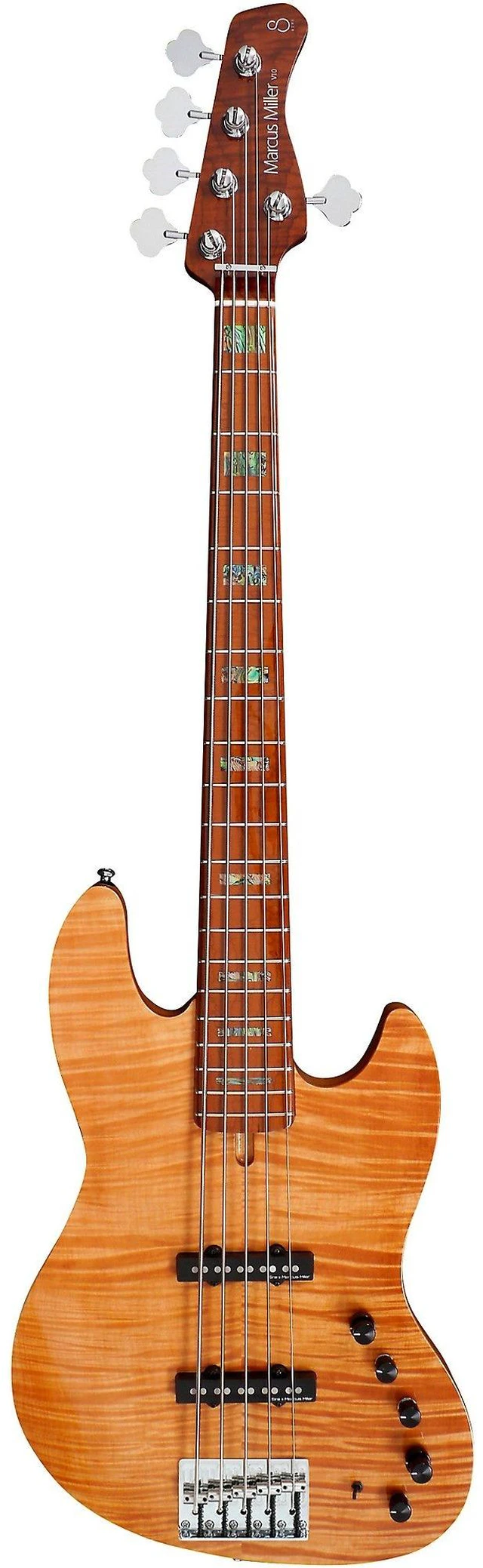 Main image of Sire Marcus Miller V10 Swamp Ash 5-string Bass Guitar - Natural