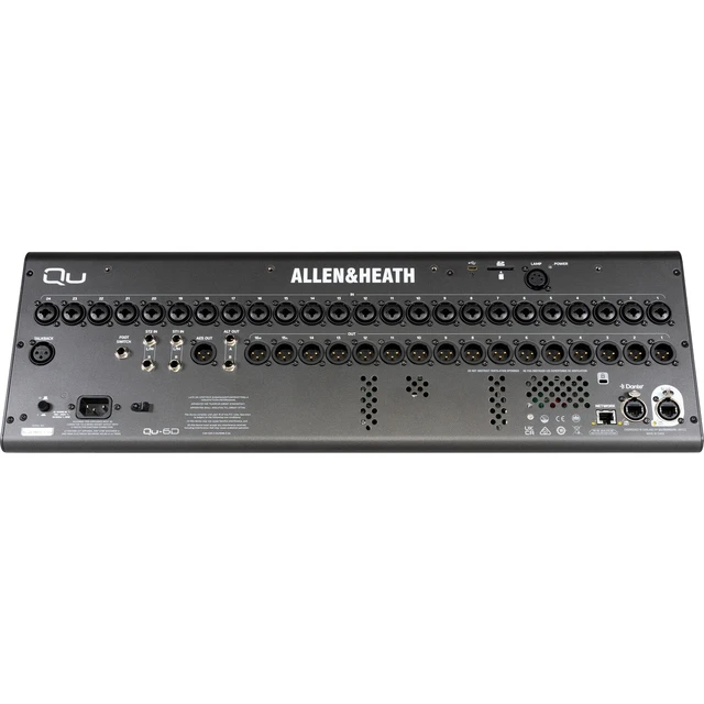 Alt view image 4 of 4 - Allen & Heath Qu-6D Digital Mixer with Dante