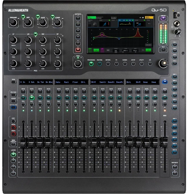 Main image of Allen & Heath Qu-5D Digital Mixer with Dante