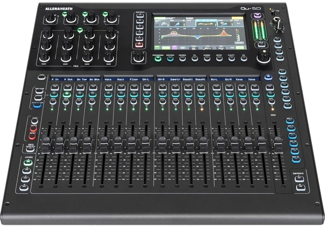 Alt view image 2 of 4 - Allen & Heath Qu-5D Digital Mixer with Dante