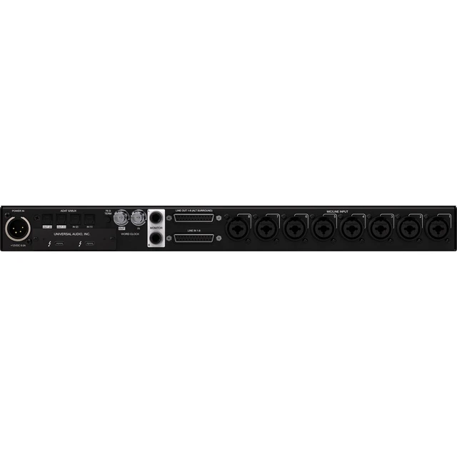 Alt view image 4 of 7 - Universal Audio Apollo x8p Gen 2 Essentials+ 16x22 Thunderbolt Audio Interface - Audio Technica ATH-M50X - Gator GFW-MIC-2020 - (4) ErnieBall XLR Bundle