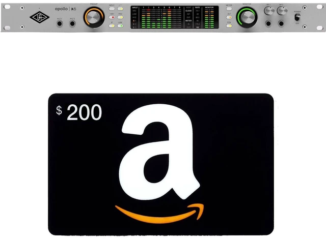 Main image of Universal Audio Apollo x8 with UAD Analog Classics Audio Interface - Amazon Gift Card $200 Bundle