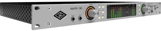 Alt view image 3 of 7 - Universal Audio Apollo x6 with UAD Analog Classics Audio Interface - Audio Technica ATH-M50X - Gator GFW-MIC-2020 - ErnieBall XLR Bundle