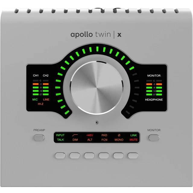 Alt view image 3 of 6 - Universal Audio Apollo Twin X DUO G2 with UAD Analog Classics Audio Interface - (2) KRK Rokit 5 G5 - (2) ErnieBall 1/4 Bundle