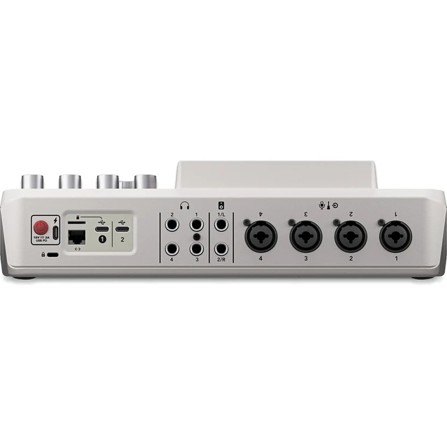 Alt view image 3 of 5 - Rode RODECaster Pro II Integrated Audio Production Studio (White)