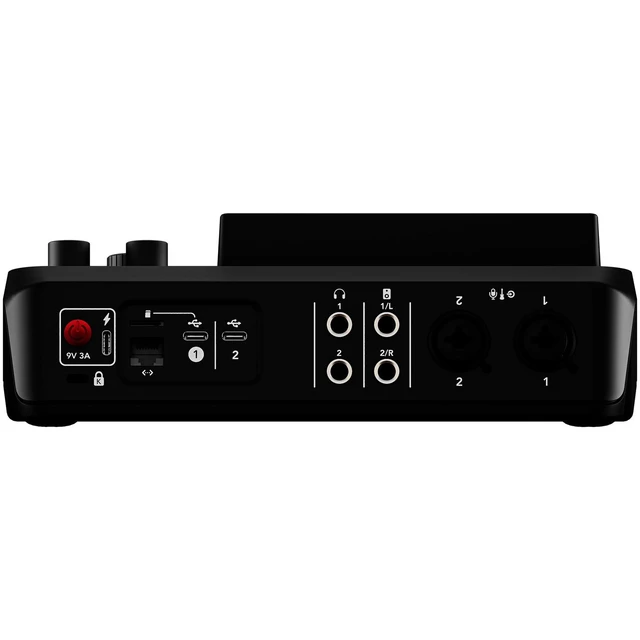 Alt view image 4 of 7 - Rode RodeCaster Duo Streaming Mixer, Mackie EM-91C, Tascam TH02, XLR Cable Bundle