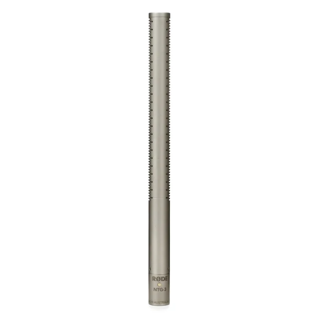 Alt view image 2 of 7 - Rode NTG3 Precision RF-Biased Shotgun Microphone (Silver), Rode Micro Boompole, XLR Cable Bundle