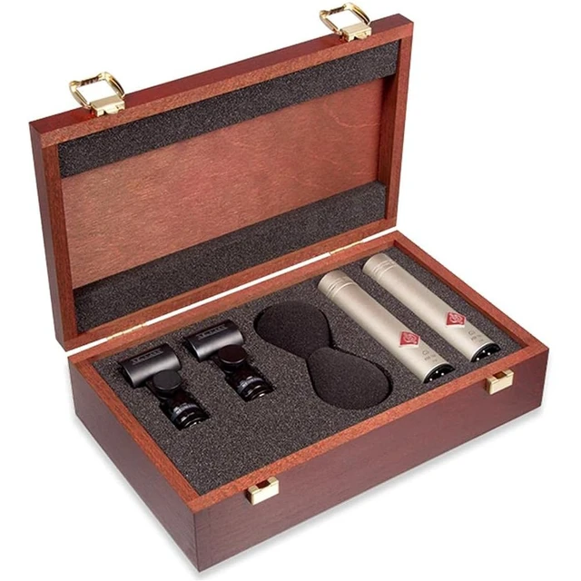 Alt view image 3 of 7 - Neumann KM 184 Stereo Set Microphone Pair, Gator G-Mix 1515 Bag Bundle
