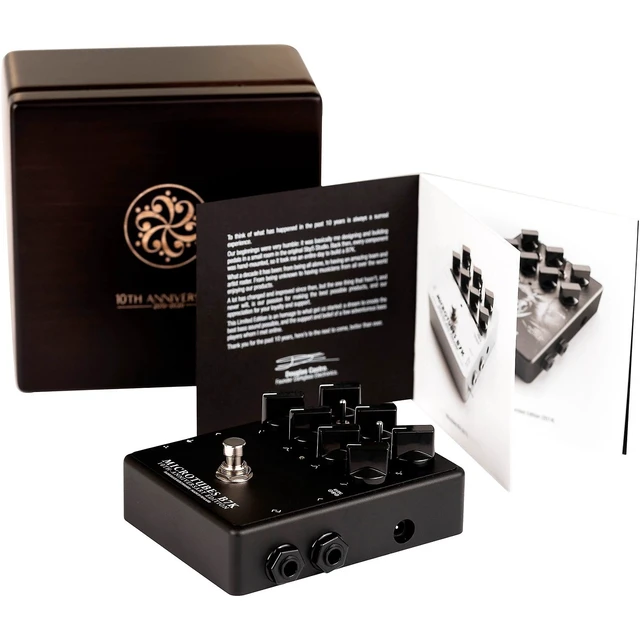 Alt view image 4 of 6 - Darkglass Microtubes B7K V2 10th-anniversary, (2) 1/4 Ernie Ball Cables Bundle