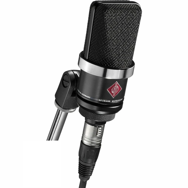Alt view image 3 of 3 - Neumann TLM-102 Large-Diaphragm Studio Condenser Microphone (Black)