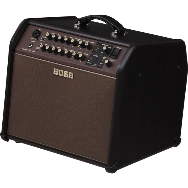 Alt view image 4 of 7 - BOSS ACS Pro 120W Amplifier for Acoustic Guitar, Boss Singer Amp Cover, Presonus HD9 Headphones Bundle
