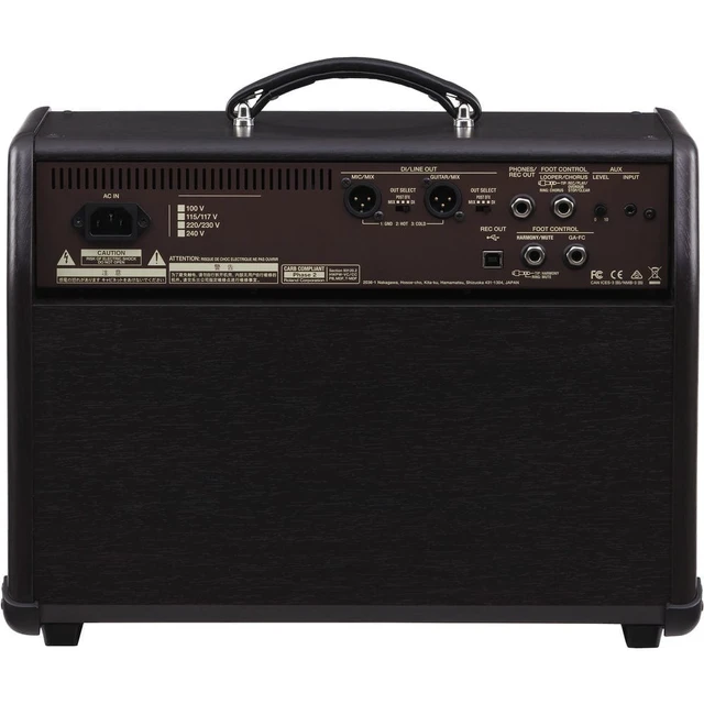 Alt view image 6 of 7 - BOSS ACS Pro 120W Amplifier for Acoustic Guitar, Boss Singer Amp Cover, Presonus HD9 Headphones Bundle