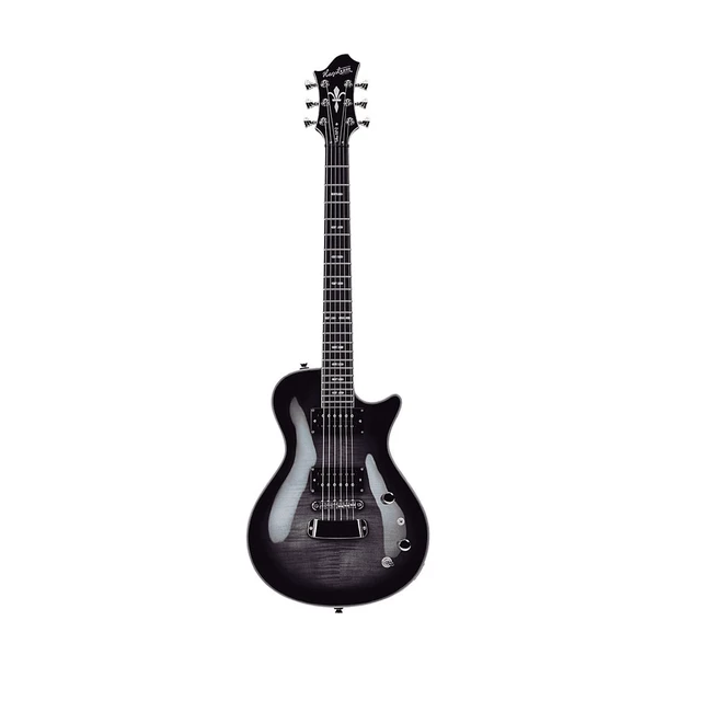 Alt view image 2 of 3 - Hagstrom Ultra Swede Electric Guitar Black Burst, $70 Amazon Gift Card Bundle