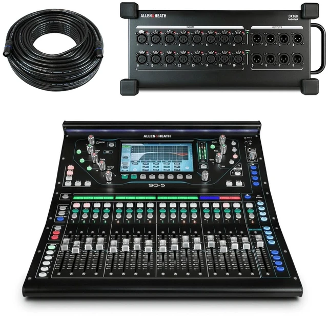 Main image of Allen & Heath SQ-5 - Allen & Heath DX168 - GLS Audio 50-Feet Ethercon Compatible RJ45