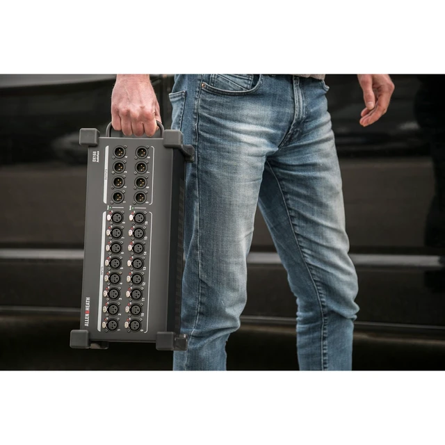 Alt view image 6 of 7 - Allen & Heath DX168 - (16) XLR to XLR - 8 Mic Stands