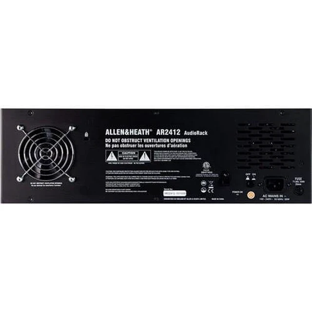 Alt view image 3 of 5 - Allen & Heath AR2412 24x12 Remote Stage Rack + Gator Cases GR4L + GLS 100FT Ethercon Compatible RJ45