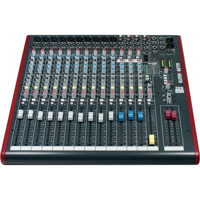 Alt view image 2 of 7 - Allen & Heath ZED-16FX 16-Channel Recording and Live Sound Mixer with FX & USB + (16) XLR to XLR Cables 15FT Ea + (16) TRS to TRS Cables 15FT Ea