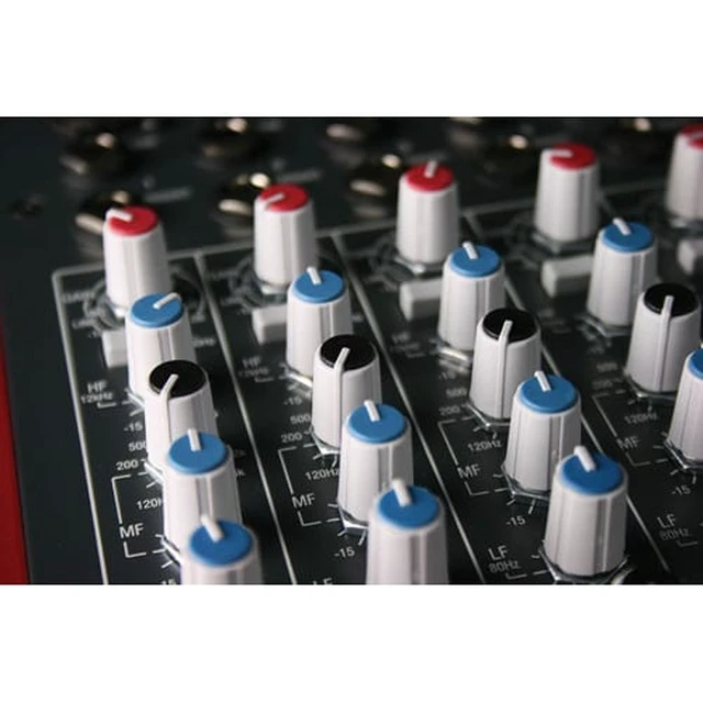 Alt view image 7 of 7 - Allen & Heath ZED-16FX 16-Channel Recording and Live Sound Mixer with FX & USB + (16) XLR to XLR Cables 15FT Ea + (16) TRS to TRS Cables 15FT Ea