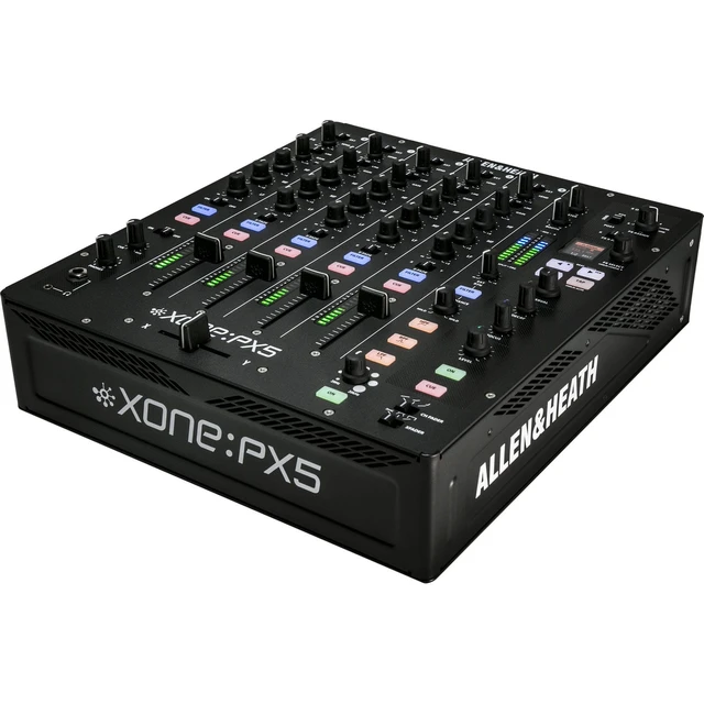 Alt view image 5 of 7 - Allen & Heath XONE:PX5 - 4+1 Channel DJ Mixer with Soundcard + Pioneer DJ HDJ-X7 Professional Over-Ear DJ Headphones and Cables
