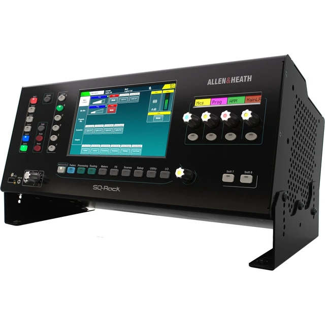 Alt view image 5 of 7 - Allen & Heath SQ-Rack Digital Rackmount Mixer - PSG AUDIO UGX21II Wireless Mic - (8) XLR Cables - (8) 1/4 Cables Bundle