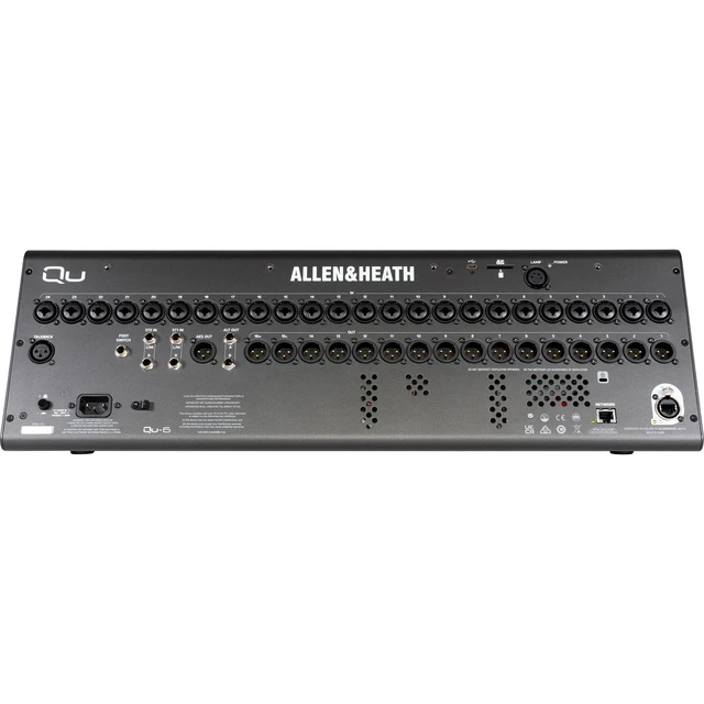 Alt view image 4 of 6 - Allen & Heath Qu-6 38-channel Digital Mixer - Gator Cases G-MIXERBAG-2521 - (4) XLR Cables Bundle