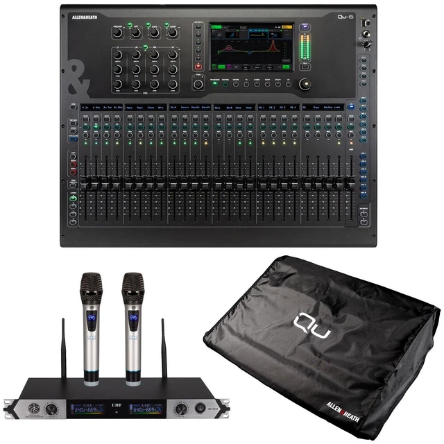 Main image of Allen & Heath Qu-6 38-channel Digital Mixer - AH Dust Cover - PSG Audio MP0919 Bundle