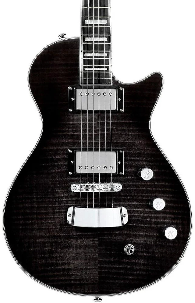 Alt view image 2 of 5 - Hagstrom Ultra Max Electric Guitar - Dark Storm Gloss