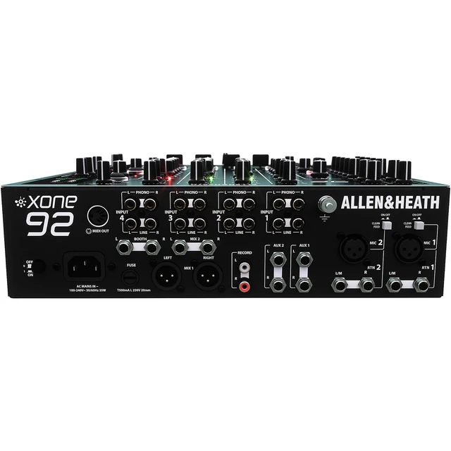 Alt view image 6 of 7 - Allen & Heath XONE:92 MK2 - Harmony Audio HC12MIXLT Bundle