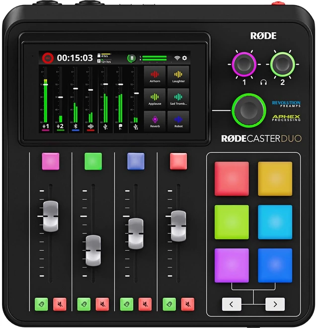 Main image of Rode RodeCaster Duo Streaming Mixer