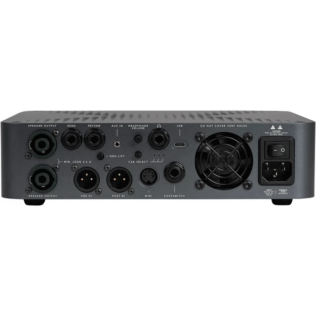 Alt view image 6 of 6 - Darkglass Microtubes X 900 - 900W Bass Amplifier Head - Black