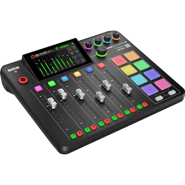 Alt view image 2 of 7 - Rode RODECaster Pro II, USA GEAR Mixer Case Bundle