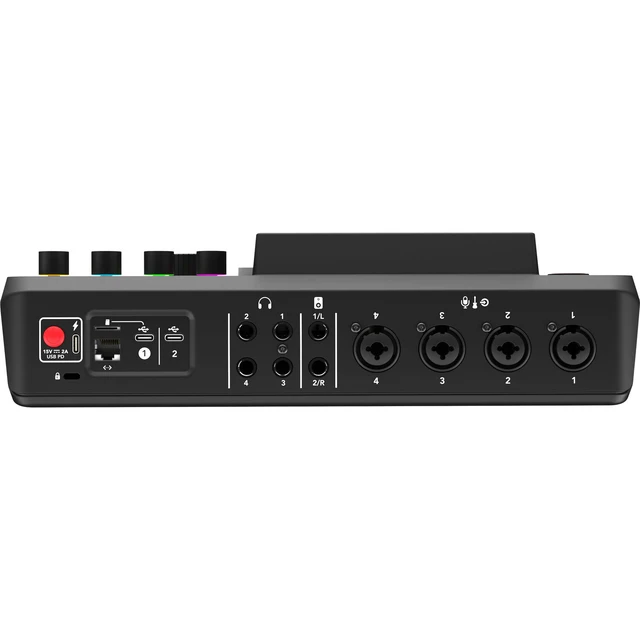 Alt view image 5 of 7 - Rode RODECaster Pro II, USA GEAR Mixer Case Bundle