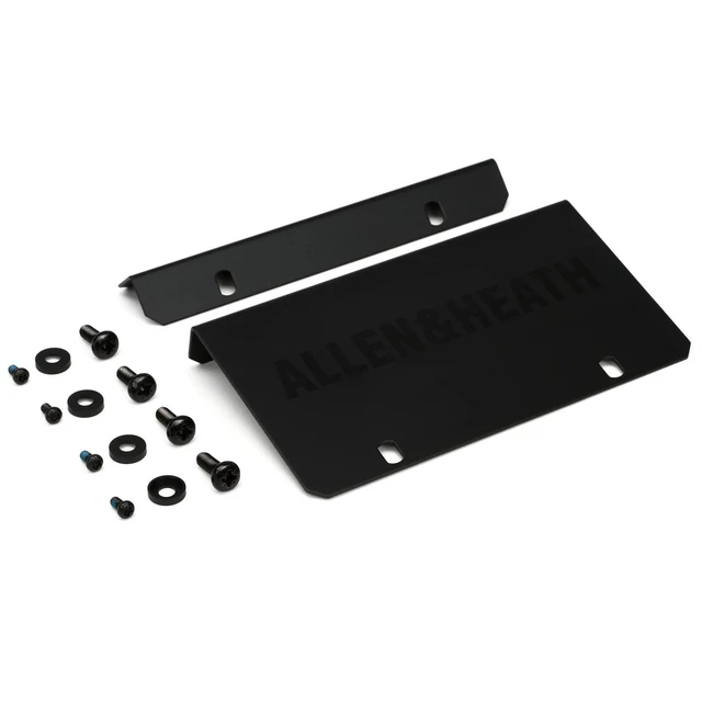Alt view image 7 of 7 - Allen & Heath DT168 16-input Dante, A&H Rackmount Kit, Gator GRB-4U Case Bundle