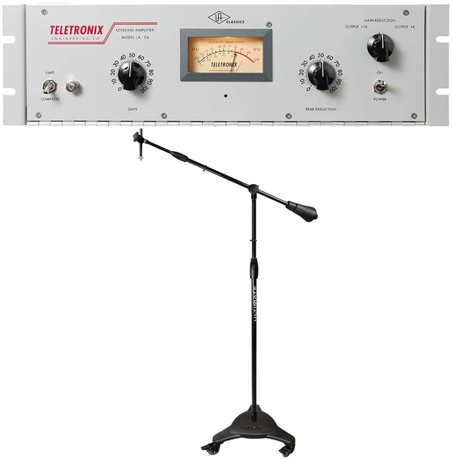 Main image of Universal Audio Teletronix LA-2A, Ultimate Support MC-125 Bundle