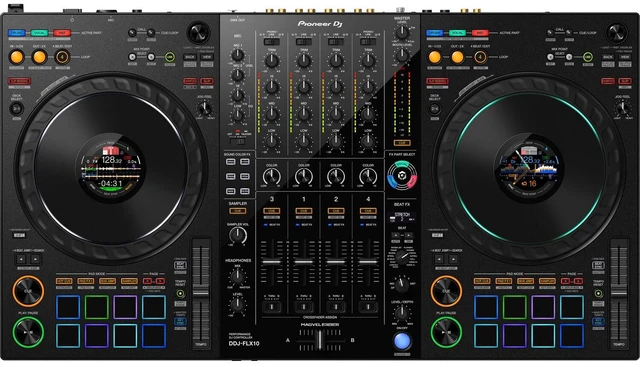 Main image of Pioneer DJ DDJ-FLX10 4-Channel DJ Controller for rekordbox and Serato DJ Pro
