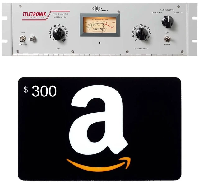 Main image of Universal Audio Teletronix LA-2A Amplifier, Amazon Gift Card $300 Bundle