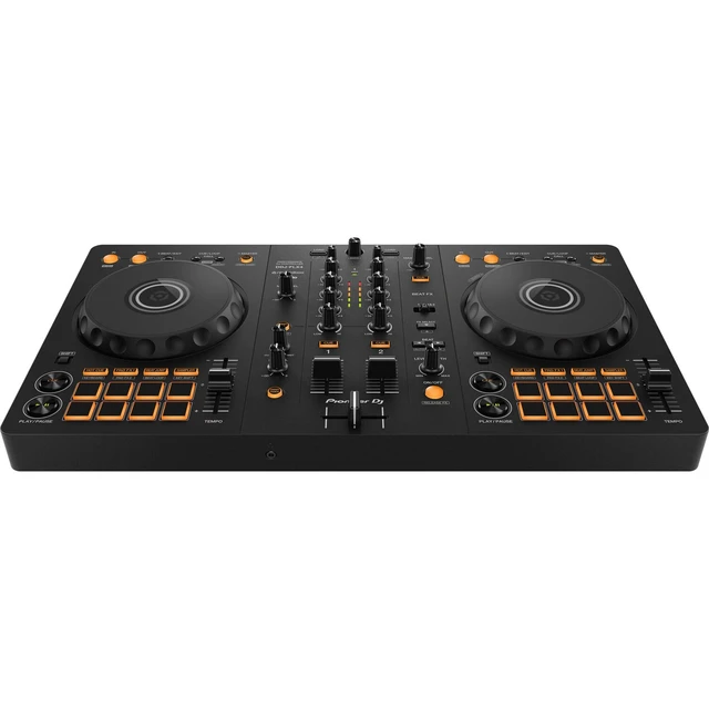 Alt view image 3 of 5 - Pioneer DJ DDJ-FLX4 Portable 2-Channel Rekordbox and Serato DJ Controller (Graphite)