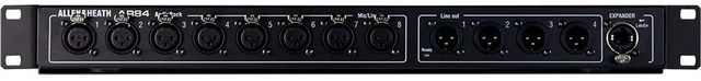 Alt view image 2 of 4 - Allen & Heath GLD-AR84 8×4 Expansion Rack, (8) XLR Cables Bundle