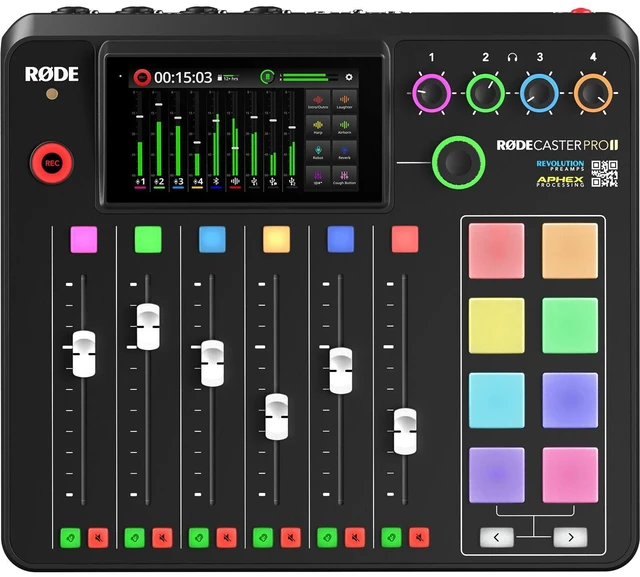 Main image of Rode RODECaster Pro II Integrated Audio Production Studio