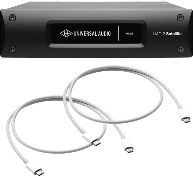 Main image of Universal Audio UAD-2 Satellite USB OCTO Core, (2) Apple Thunderbolt 3 Cables Bundle