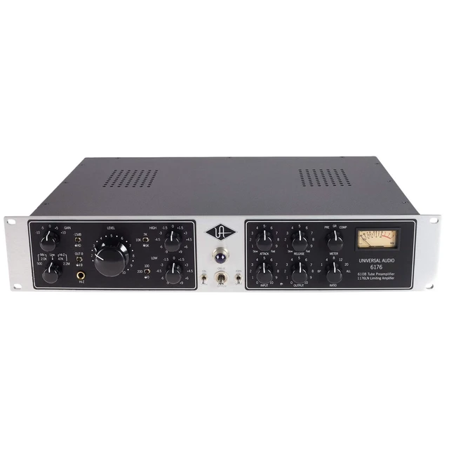 Alt view image 2 of 6 - Universal Audio 6176 Vintage Tube Channel, Gator G-PRO-2U-19 Bundle
