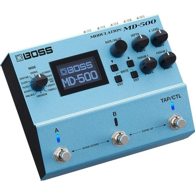 Alt view image 2 of 4 - BOSS MD-500 Effects Pedal Guitars, (4) 1/4 Cables Bundle