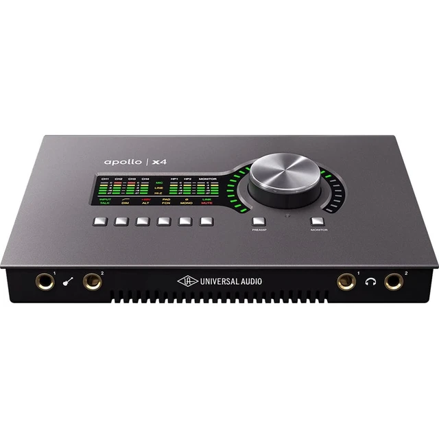 Alt view image 2 of 3 - Universal Audio Apollo x4 Thunderbolt 3 Desktop Audio Interface
