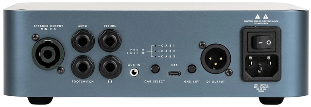 Alt view image 4 of 4 - Darkglass Alpha-Omega 500 500-Watts Bass Amplifier Head