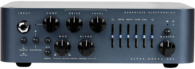 Main image of Darkglass Alpha-Omega 500 500-Watts Bass Amplifier Head