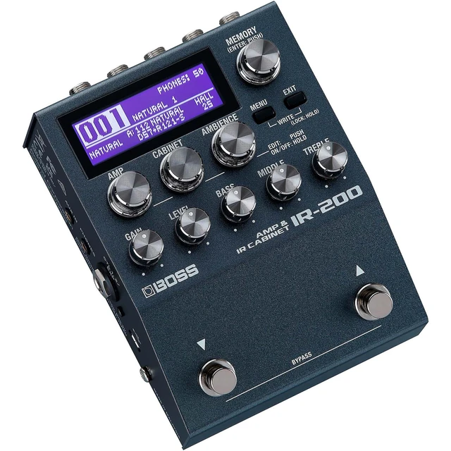 Alt view image 2 of 4 - Boss IR-200 Amp and IR Cabinet Pedal
