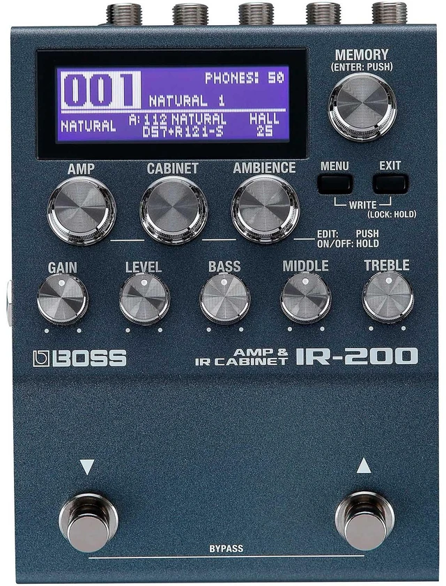 Main image of Boss IR-200 Amp and IR Cabinet Pedal